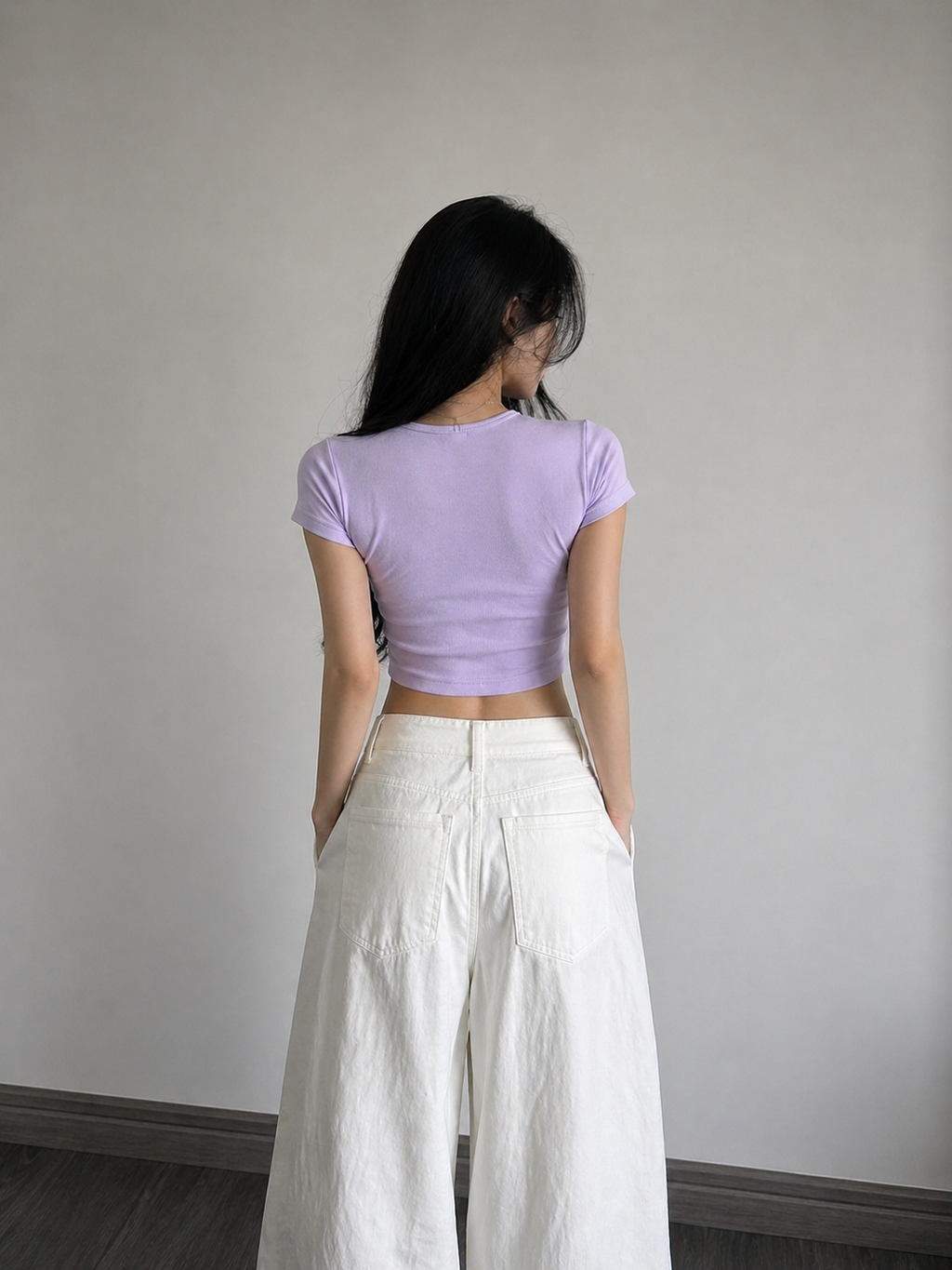 Solif Lavender Baby Tee