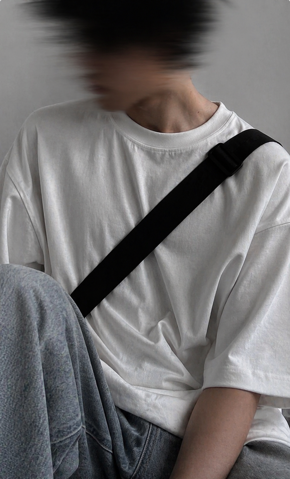 Solid White Oversized Classic T-Shirt