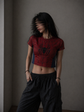 Spiderman Women's Crop Top