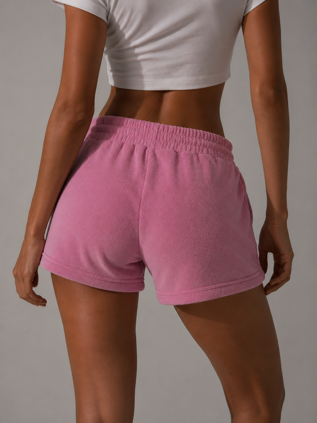 Women's Flamingo Terry Shorts