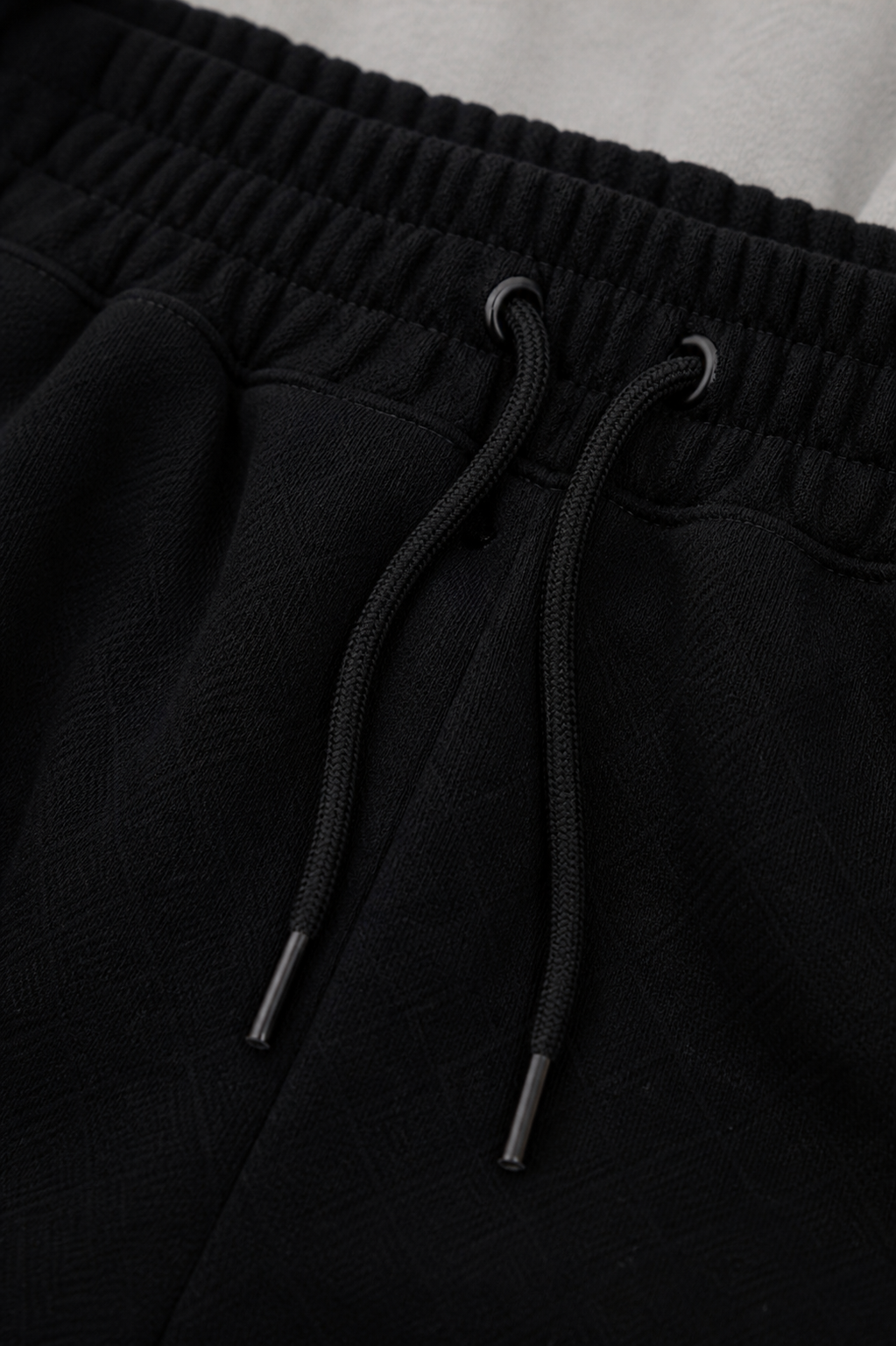 womens black Terry Shorts
