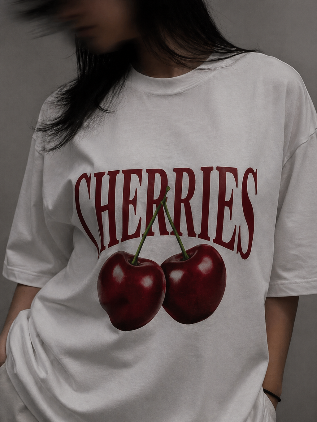 Women's Cherry's Oversized T-Shirt