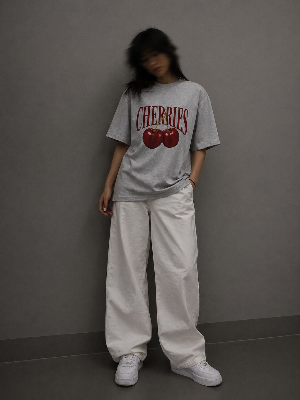 Women's Cherry's Oversized T-Shirt