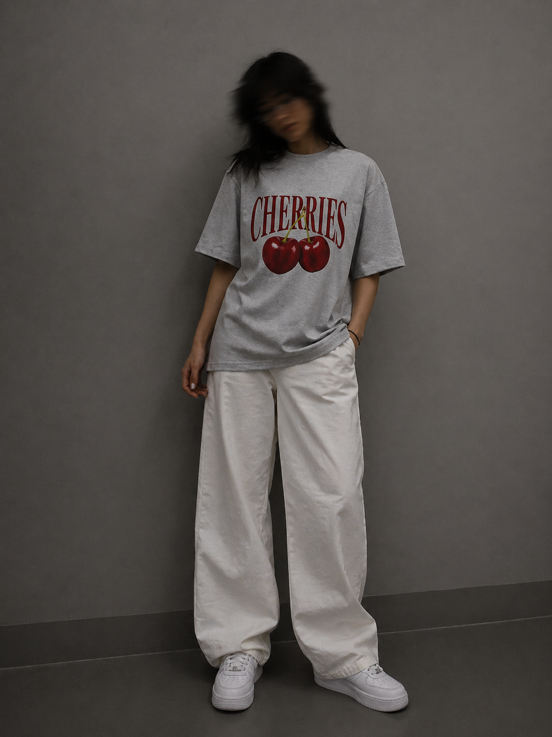 Women's Cherry's Oversized T-Shirt