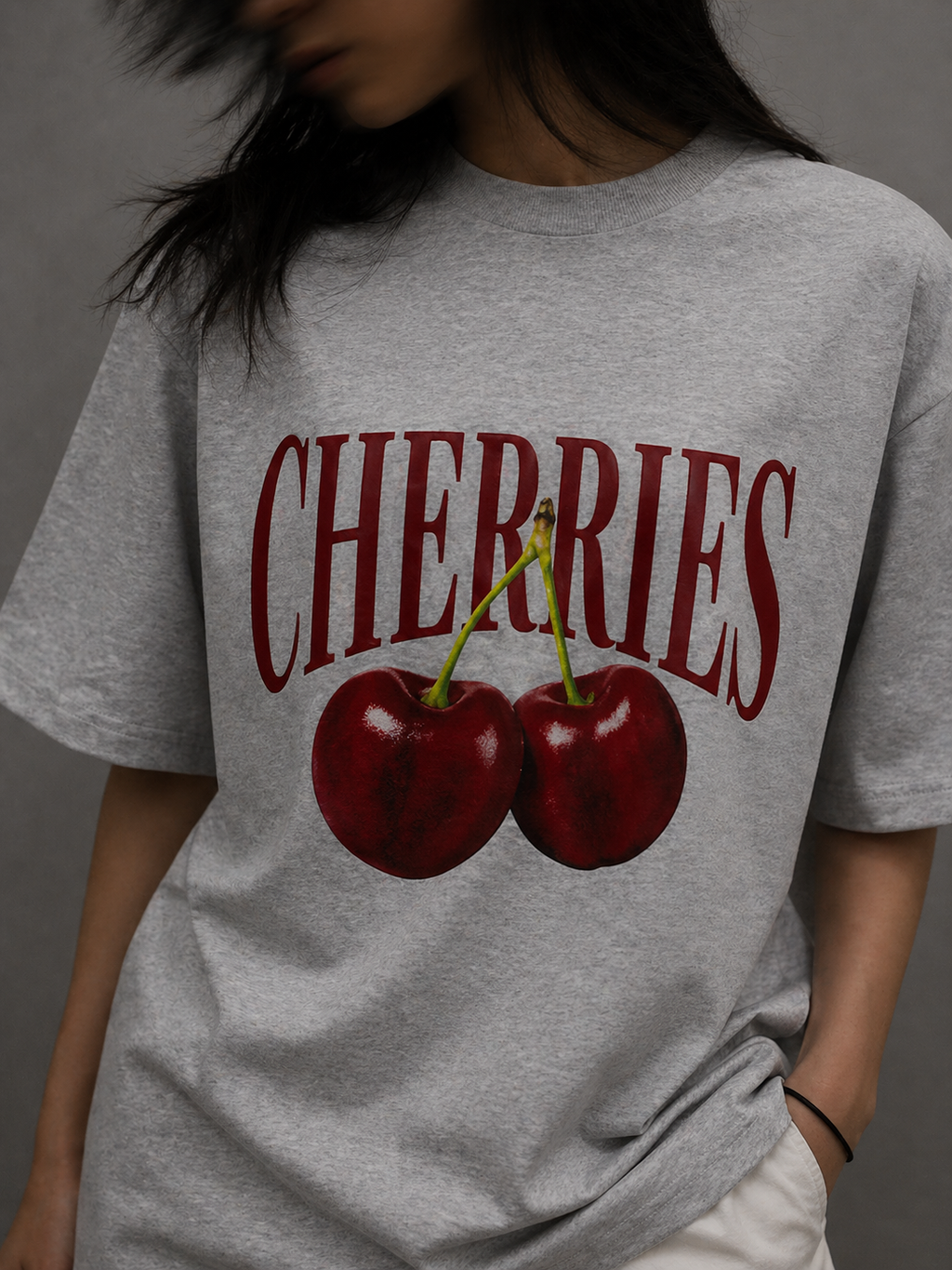 Women's Cherry's Oversized T-Shirt
