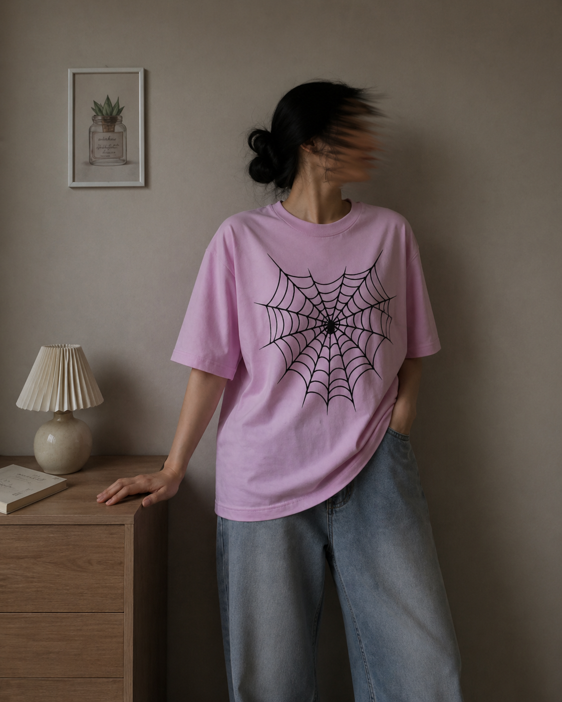 spider heart Oversized T-Shirt