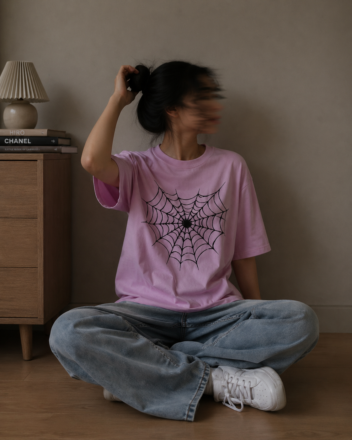 spider heart Oversized T-Shirt