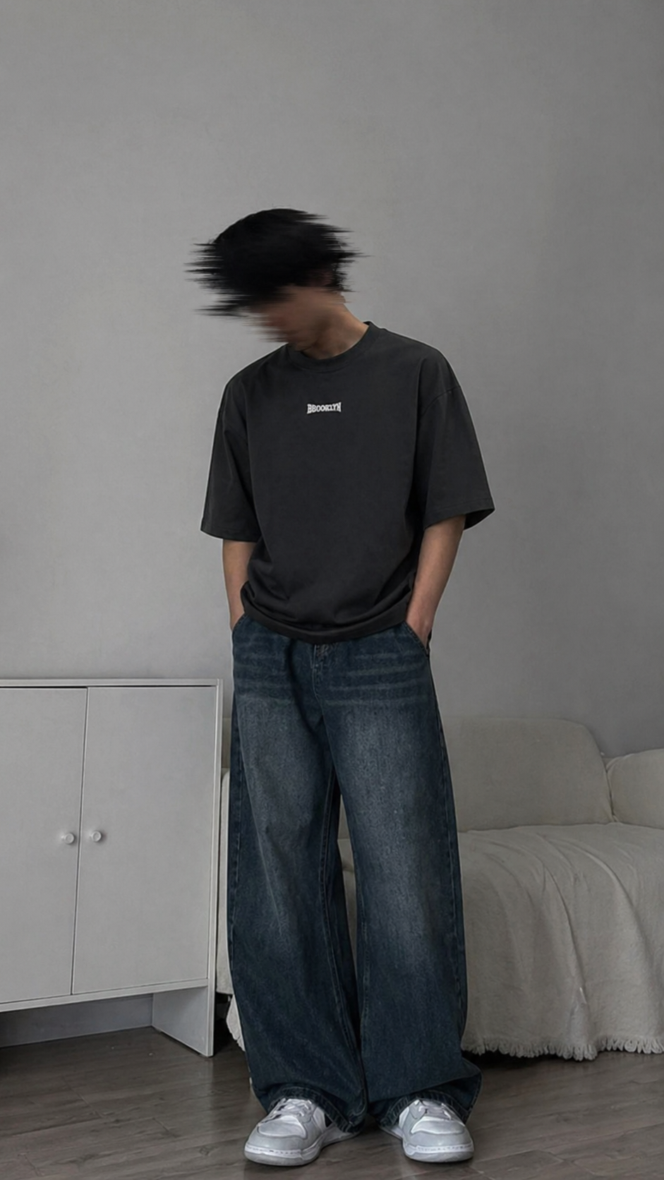Men's Brooklyn Oversized Classic T-Shirt