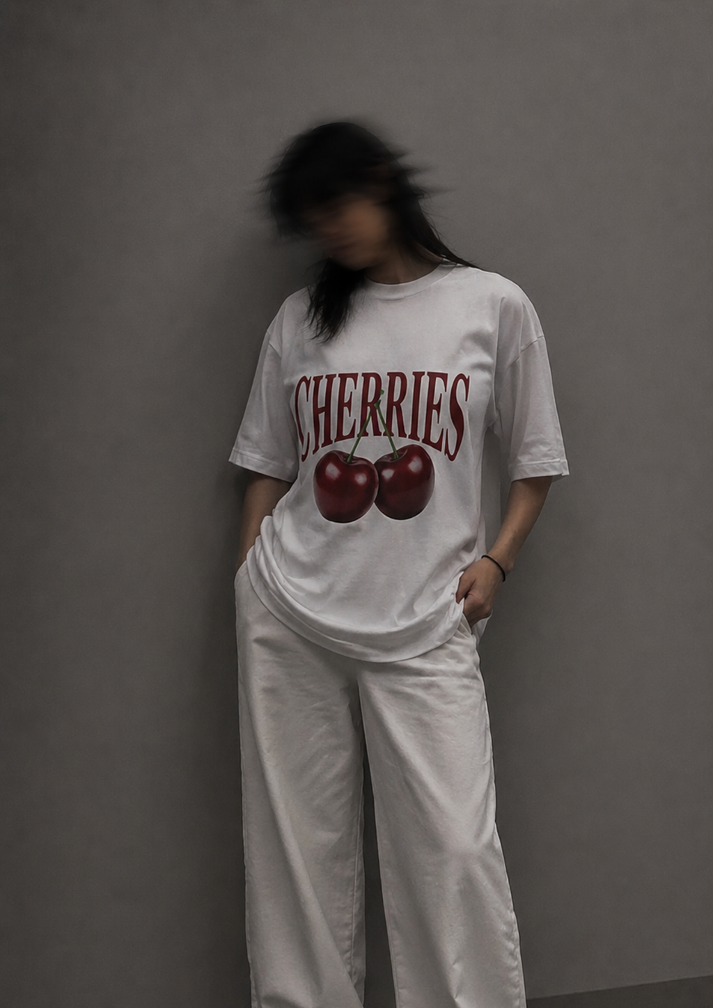 Women's Cherry's Oversized T-Shirt